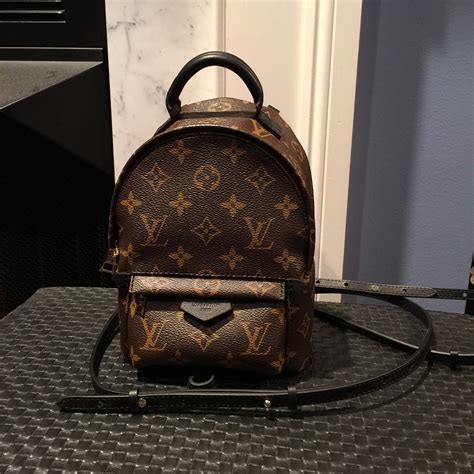 lv mini palm springs backpack